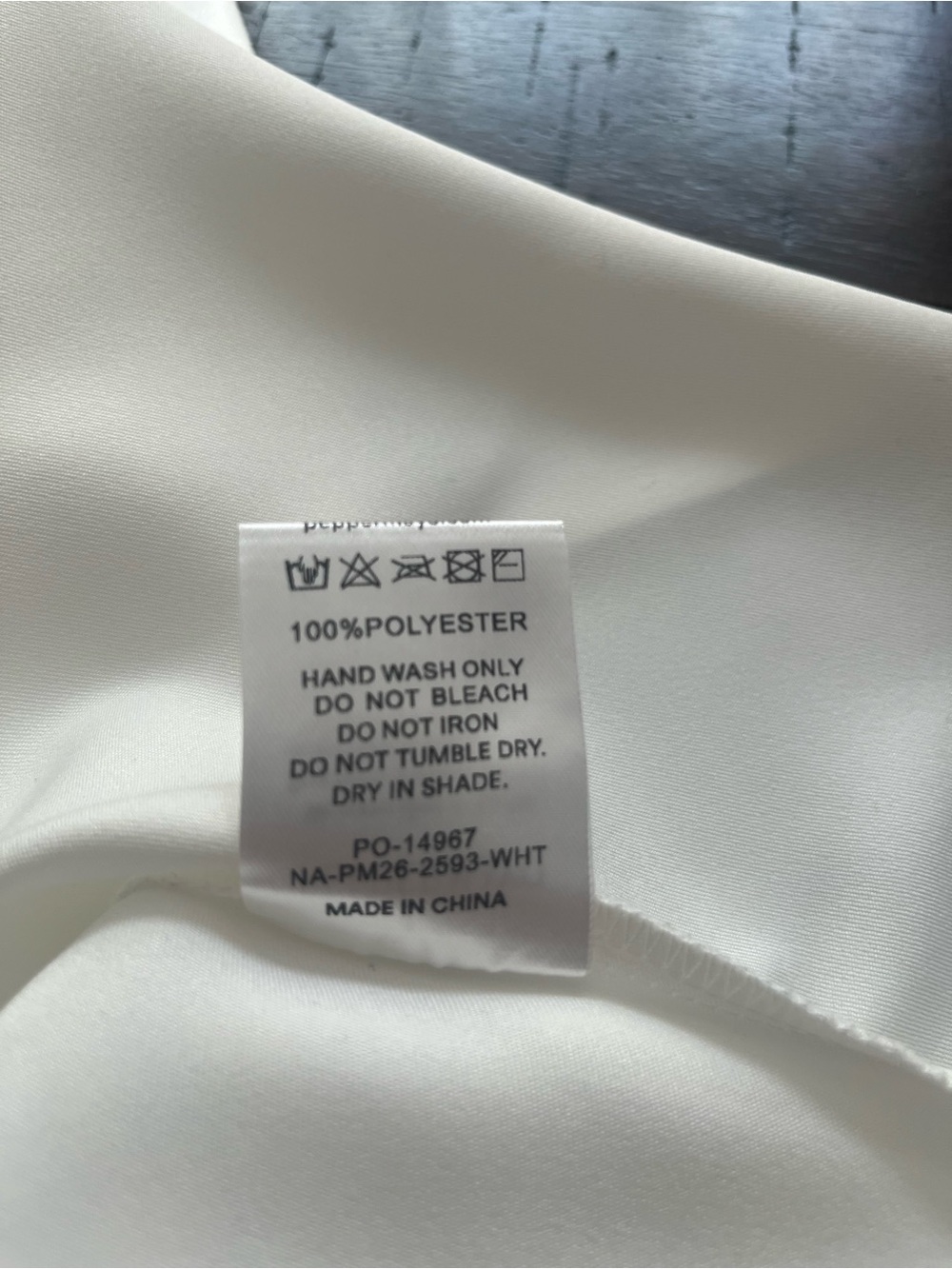 Peppermayo Velisse Maxi White Satin Lace Trim Slip Gown Dress 8 - Picture 9 of 9
